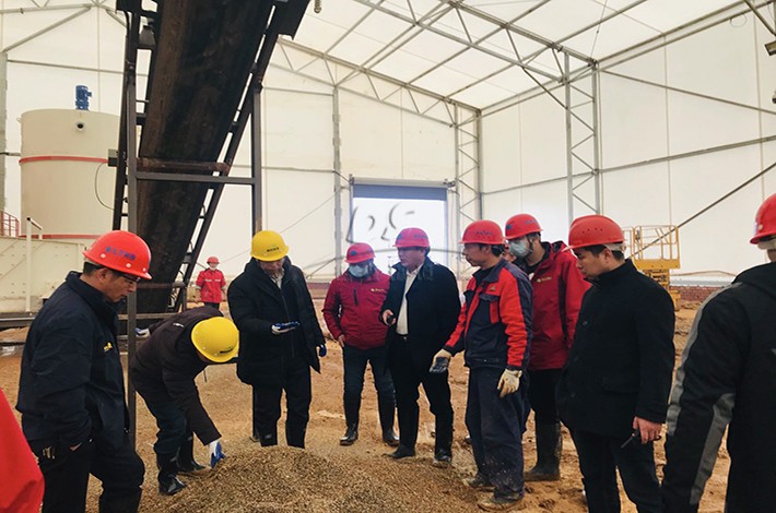 土壤淋洗設(shè)備修復(fù)現(xiàn)場