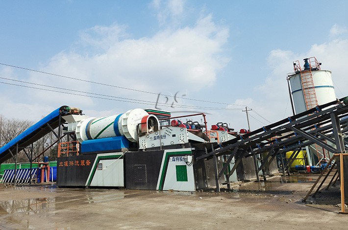 土壤淋洗技術(shù)作業(yè)現(xiàn)場