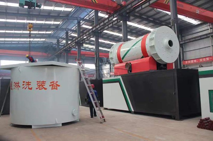 移動(dòng)淋洗修復(fù)車(chē)生產(chǎn)車(chē)間