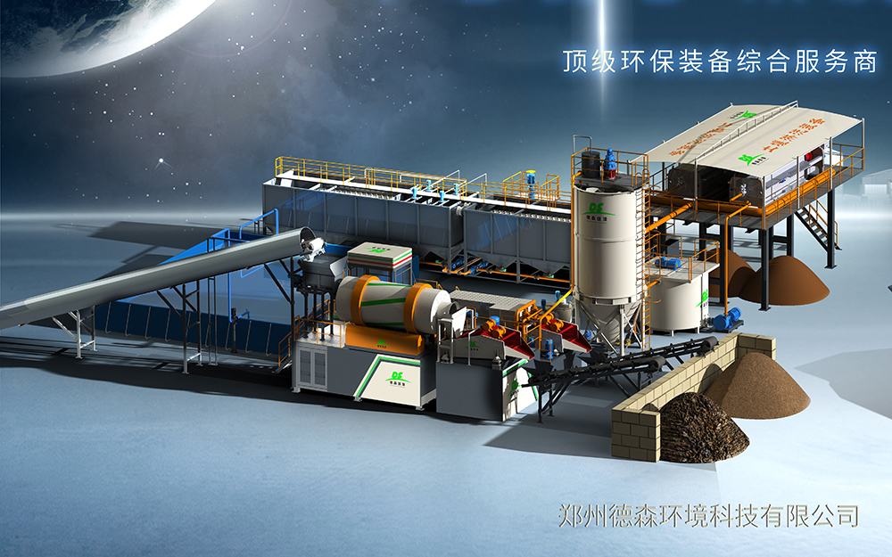 模塊集成式土壤異位淋洗修復系統裝備