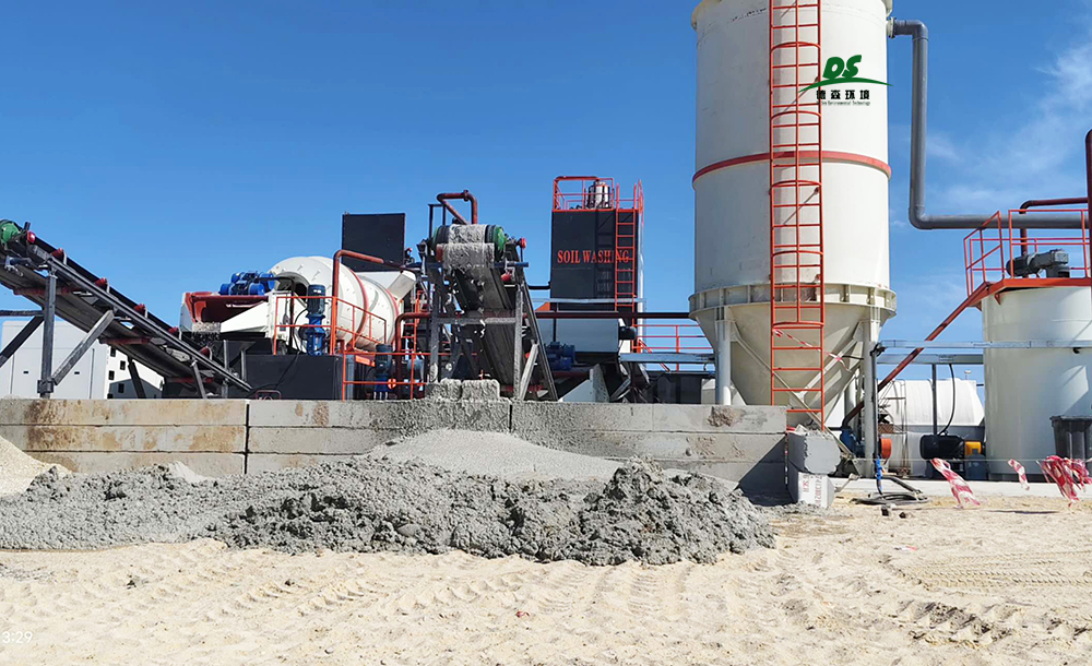 阿聯(lián)酋油污染淋洗修復(fù)項(xiàng)目