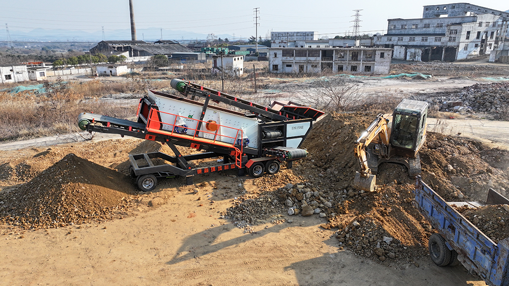 德森移動篩分車