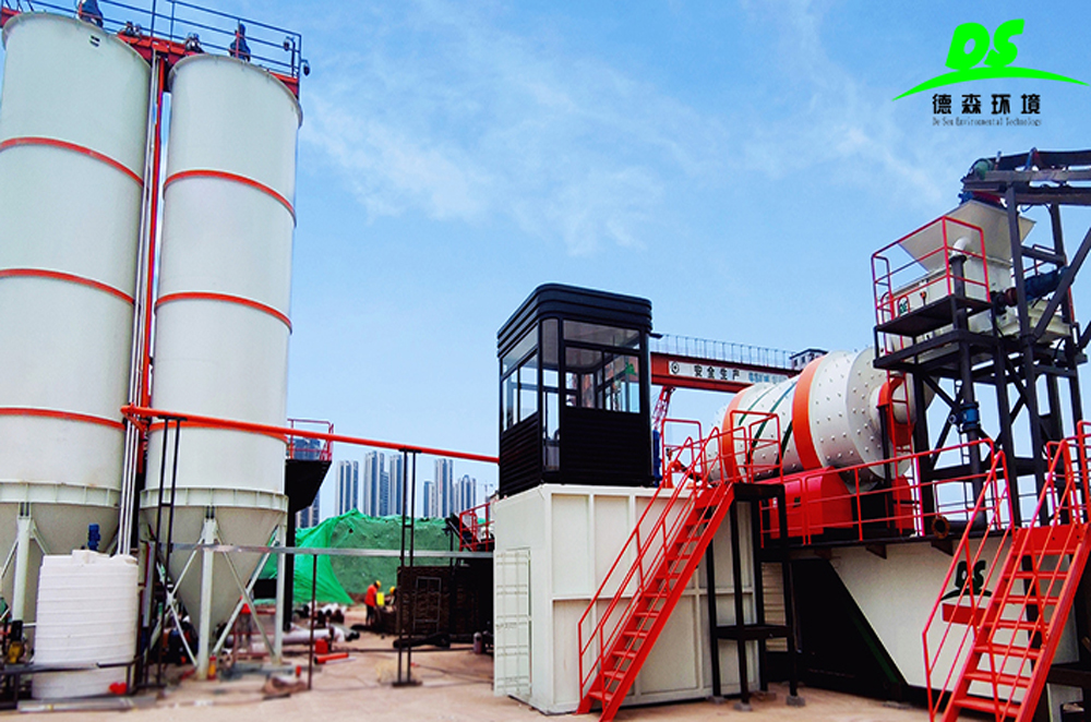 模塊化土壤異位淋洗修復(fù)裝備